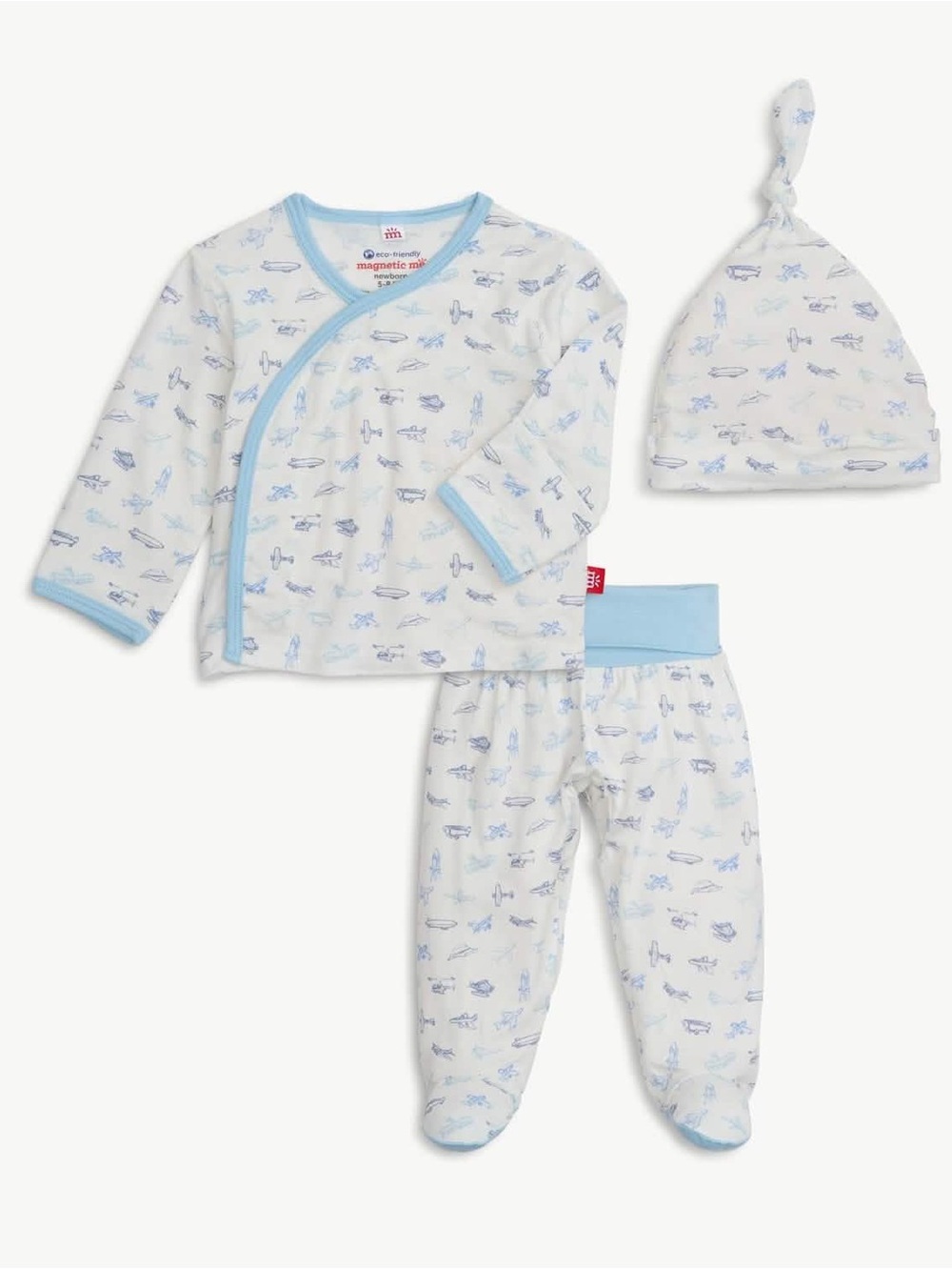 Magnetic Me Airplanes Set Size 0/3 Baby Boy Cotton Soft Baby Set